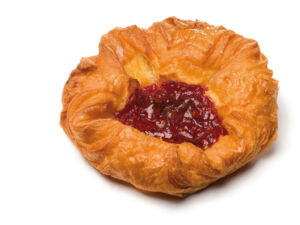 Danish Pastry Met Framboos