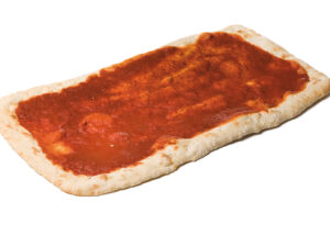 Rechthoekige Pizza Getomateerd