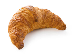 Croissant Gebogen Met Boter