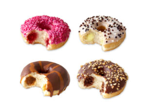 Assortiment donuts fourrés (4 Srt)