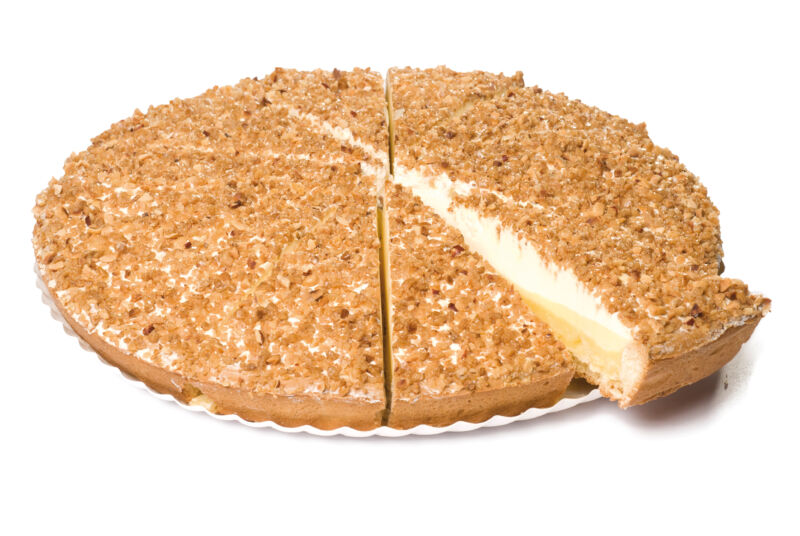 Nougatinetaart 12P. VGS