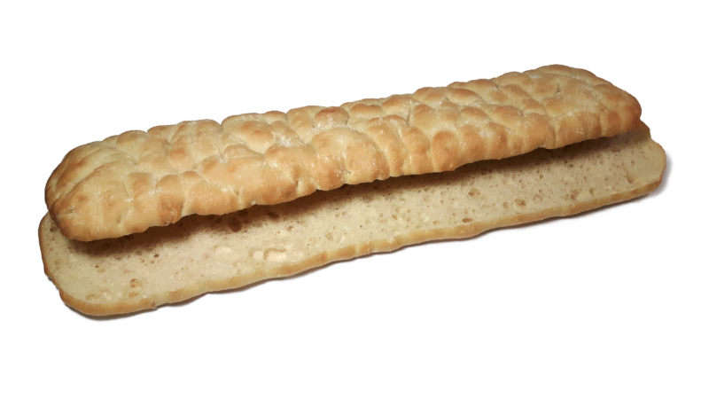 focaccia romana voorgesneden